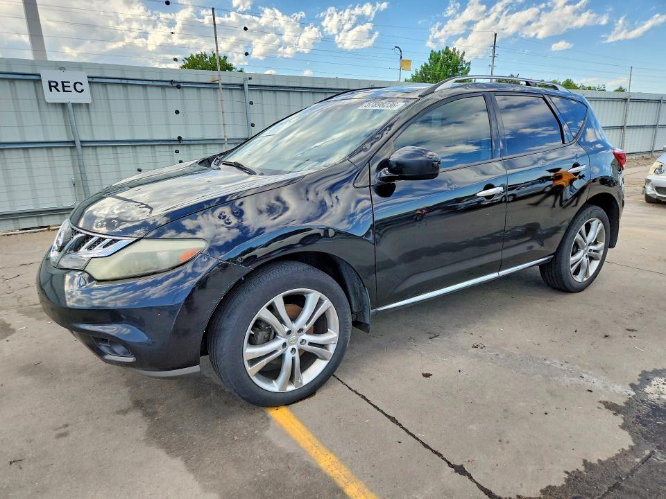 2011 Nissan Murano მანქანა იყიდება აუქციონზე, vin: JN8AZ1MW0BW181703, აუქციონის ნომერი: 57898236