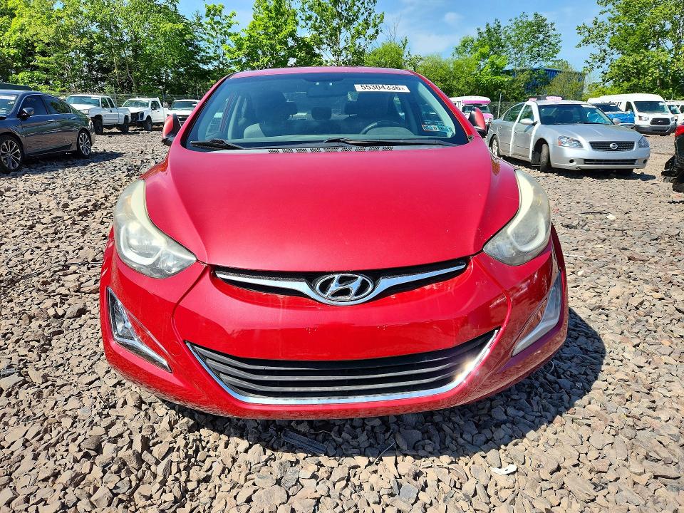 2016 Hyundai Elantra მანქანა იყიდება აუქციონზე, vin: KMHDH4AE6GU528166, აუქციონის ნომერი: 55304336
