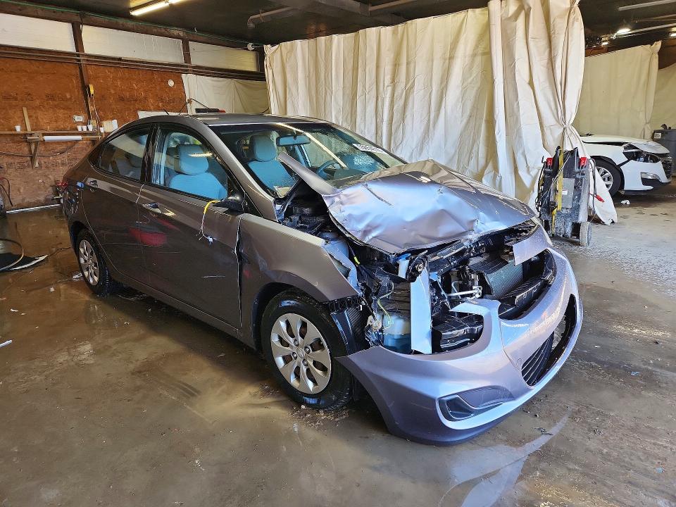 55054616 :رقم المزاد ، KMHCT4AE5FU923299 vin ، 2015 Hyundai Accent مزاد بيع