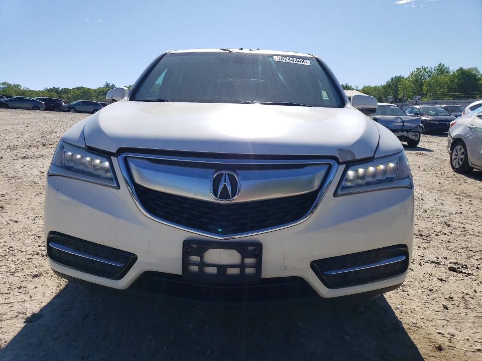 2016 Acura Mdx მანქანა იყიდება აუქციონზე, vin: 5FRYD4H24GB026471, აუქციონის ნომერი: 55744346