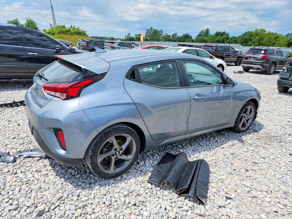 Aukcja sprzedaży 2019 Hyundai Veloster, vin: KMHTG6AF3KU017669, numer aukcji: 57619396