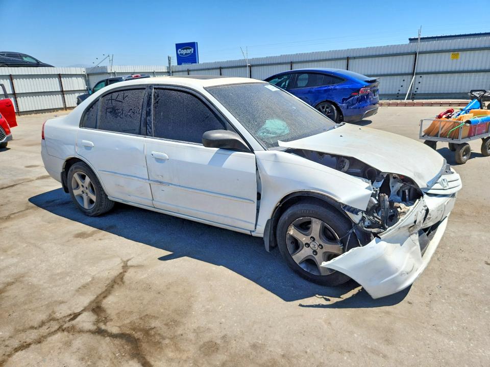 57641526 :رقم المزاد ، JHMES26733S001618 vin ، 2003 Honda Civic مزاد بيع