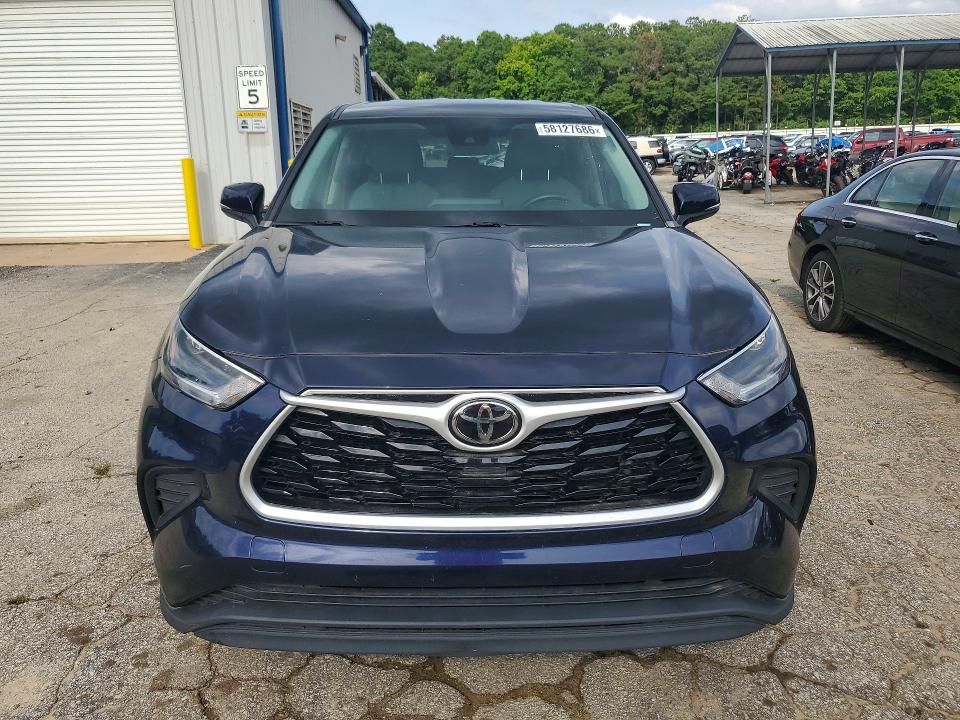 58127686 :رقم المزاد ، 5TDCZRAH0MS531777 vin ، 2021 Toyota Highlander مزاد بيع