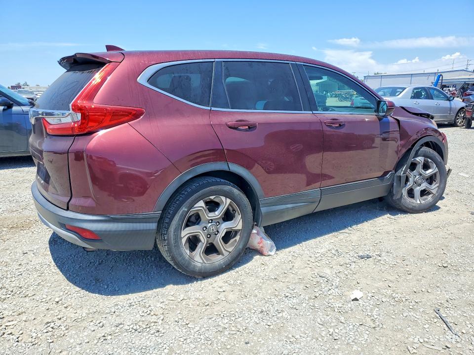 57222516 :رقم المزاد ، 2HKRW1H88HH507765 vin ، 2017 Honda Cr-v مزاد بيع
