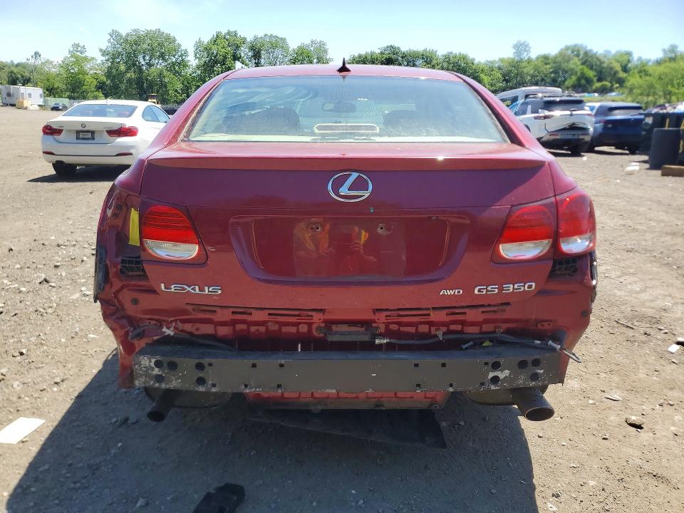 54843446 :رقم المزاد ، JTHCE96S470004525 vin ، 2007 Lexus Gs مزاد بيع