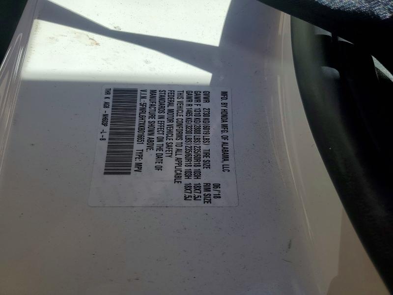 Продаж на аукціоні авто 2019 Honda Odyssey, vin: 5FNRL6H7XKB016651, номер лоту: 55547336