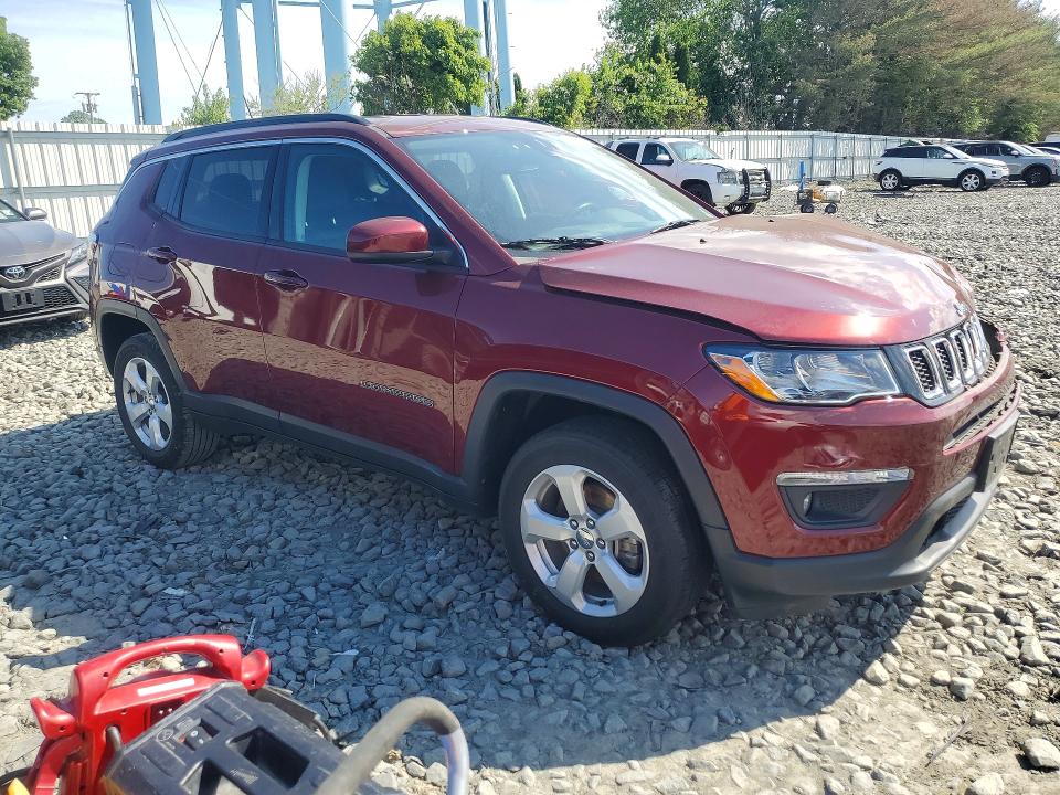 Продажа на аукционе авто 2021 Jeep Compass, vin: 3C4NJDBB8MT543940, номер лота: 55867356