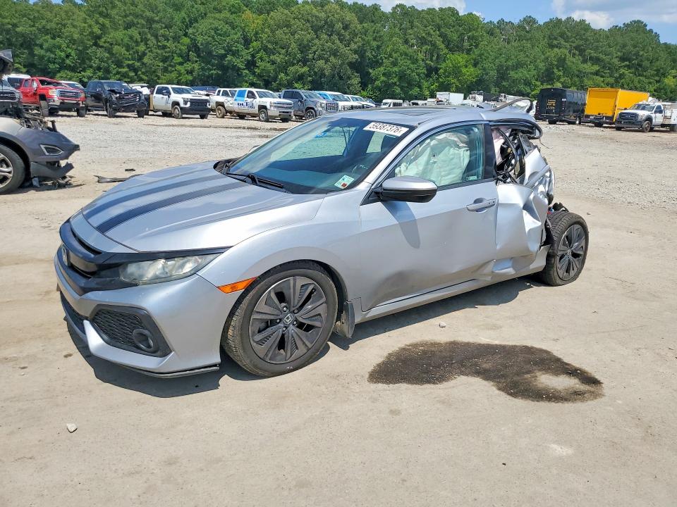59387376 :رقم المزاد ، SHHFK7H76JU217603 vin ، 2018 Honda Civic مزاد بيع
