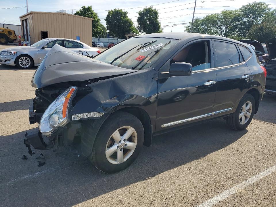 2013 Nissan Rogue მანქანა იყიდება აუქციონზე, vin: JN8AS5MT3DW553541, აუქციონის ნომერი: 55142896