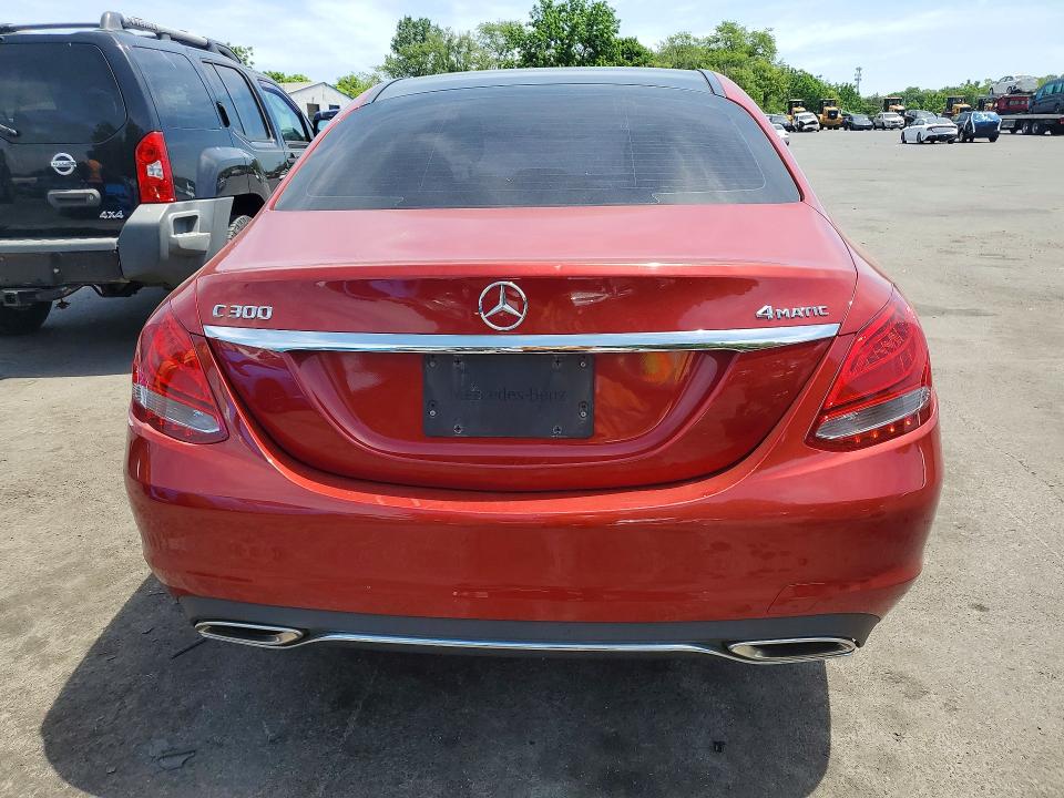 2016 Mercedes-benz C მანქანა იყიდება აუქციონზე, vin: 55SWF4KB4GU142487, აუქციონის ნომერი: 56493026