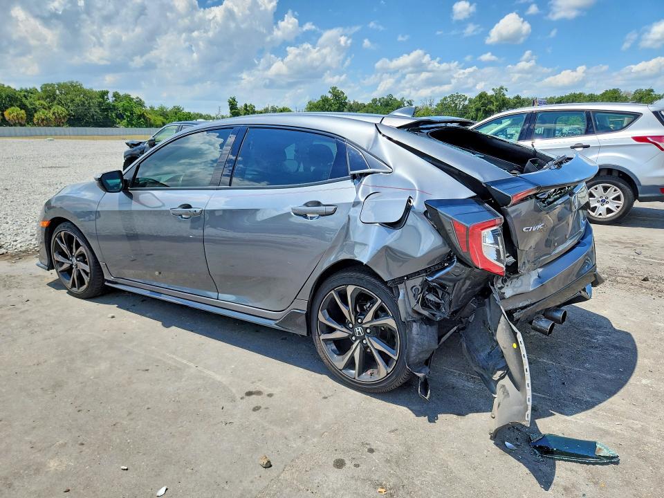 57642486 :رقم المزاد ، SHHFK7H96KU207477 vin ، 2019 Honda Civic مزاد بيع