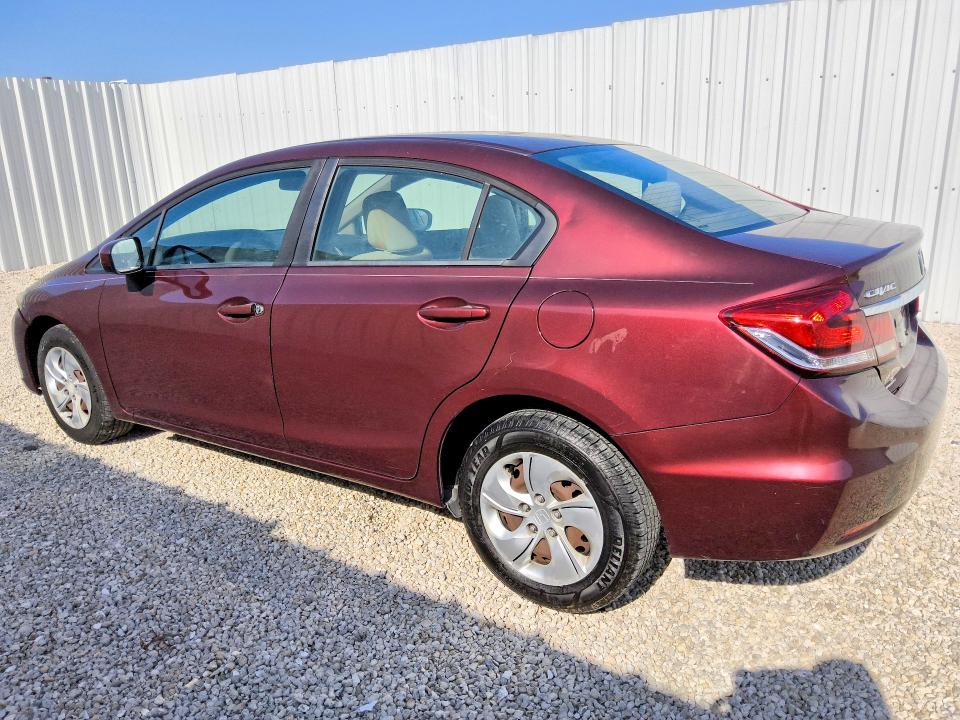 57974256 :رقم المزاد ، 19XFB2F50FE093539 vin ، 2015 Honda Civic مزاد بيع
