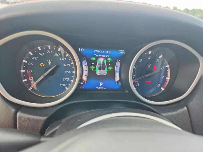 2017 Maserati Ghibli მანქანა იყიდება აუქციონზე, vin: ZAM57RSS1H1249851, აუქციონის ნომერი: 55742996