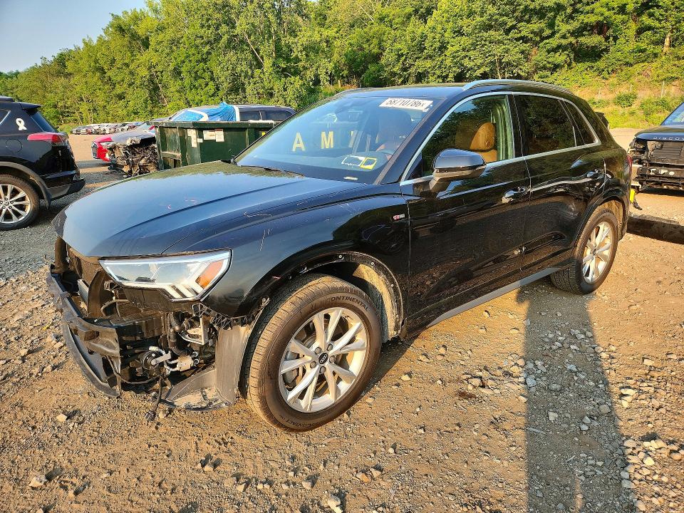2021 Audi Q3 მანქანა იყიდება აუქციონზე, vin: WA1EECF32M1124176, აუქციონის ნომერი: 58710786
