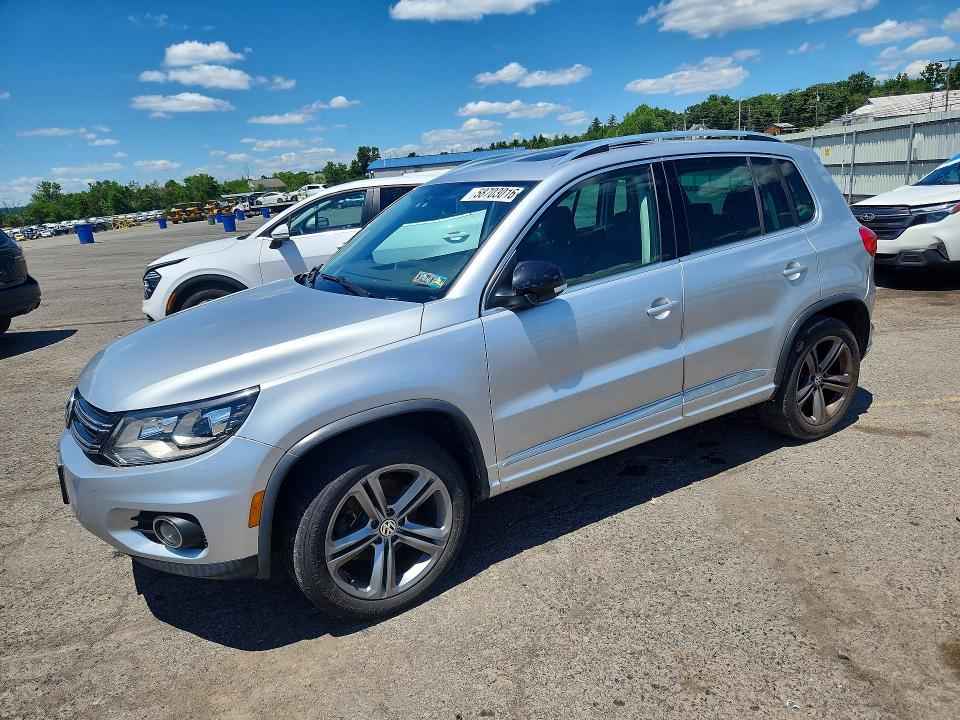 Продажа на аукционе авто 2017 Volkswagen Tiguan, vin: WVGUV7AX2HK030250, номер лота: 58703016
