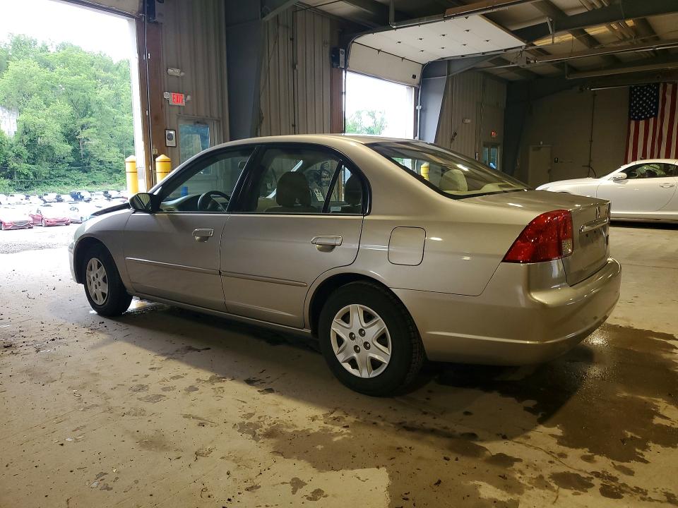 2003 Honda Civic მანქანა იყიდება აუქციონზე, vin: 1HGES165X3L000715, აუქციონის ნომერი: 57490346