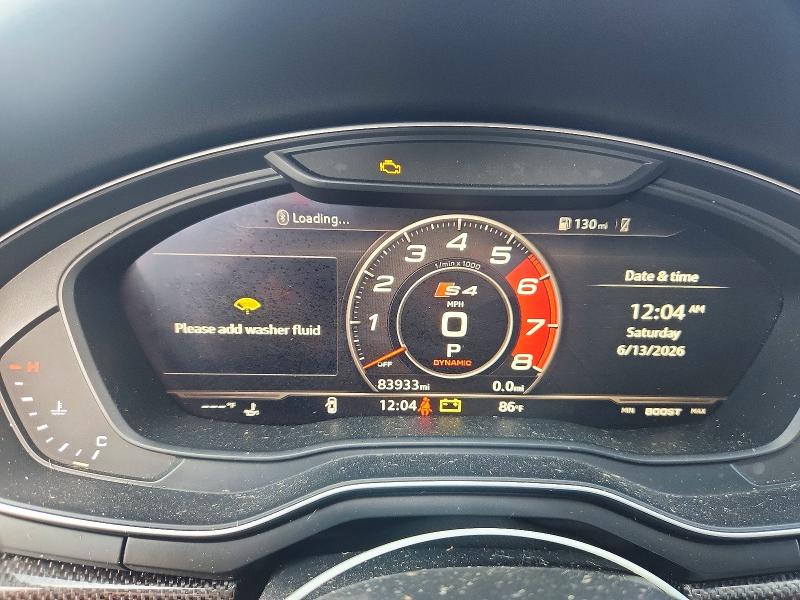 57427736 :رقم المزاد ، WAUC4AF45JA065520 vin ، 2018 Audi S4 مزاد بيع
