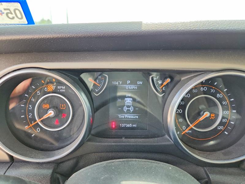 Продаж на аукціоні авто 2018 Jeep Wrangler, vin: 1C4GJXAN7JW289987, номер лоту: 58305826
