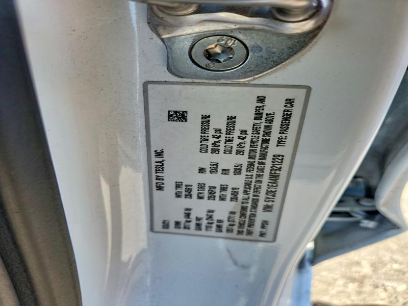 2021 Tesla Model 3 მანქანა იყიდება აუქციონზე, vin: 5YJ3E1EA4MF921229, აუქციონის ნომერი: 56076856