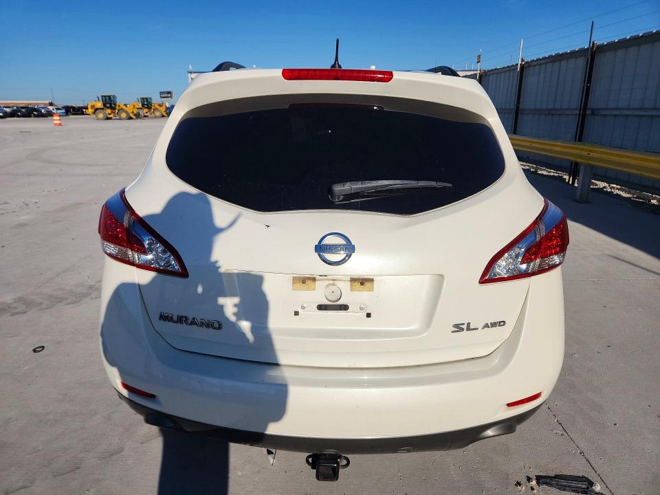 2014 Nissan Murano მანქანა იყიდება აუქციონზე, vin: JN8AZ1MW4EW517454, აუქციონის ნომერი: 55138166