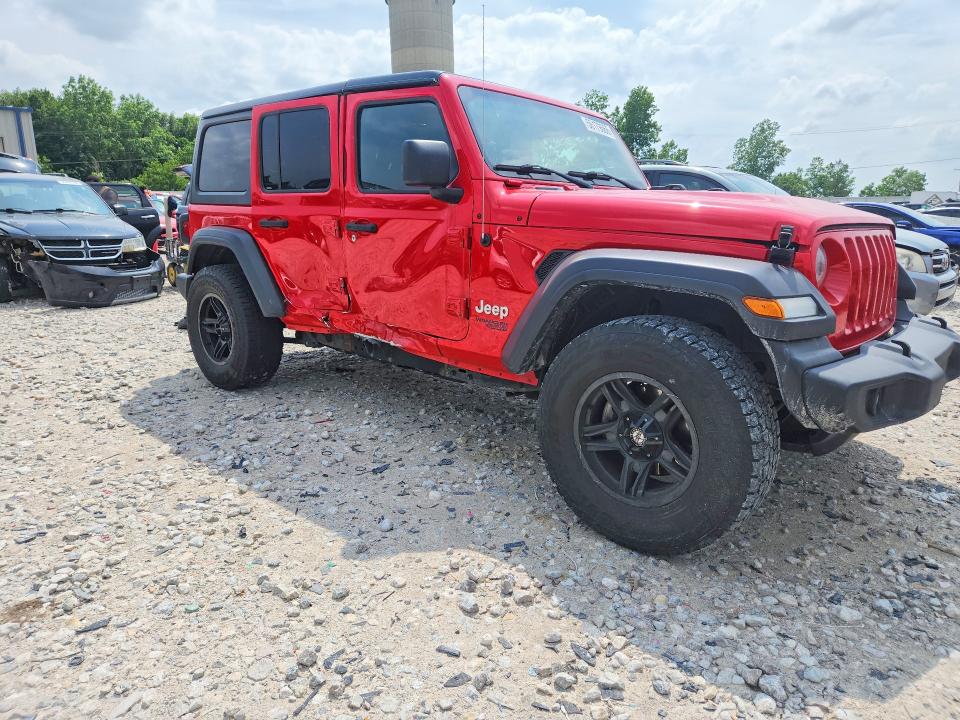 2018 Jeep Wrangler Unlimited მანქანა იყიდება აუქციონზე, vin: 1C4HJXDG5JW108046, აუქციონის ნომერი: 56179666