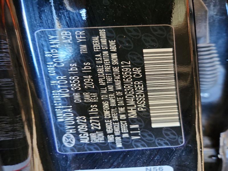 57146056 :رقم المزاد ، KMHLM4DG3RU635912 vin ، 2024 Hyundai Elantra مزاد بيع