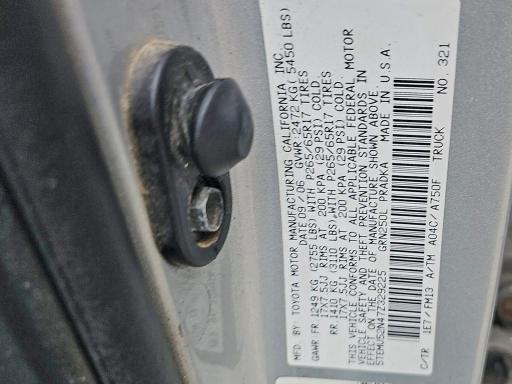 59530006 :رقم المزاد ، 5TEMU52N47Z329225 vin ، 2007 Toyota Tacoma مزاد بيع