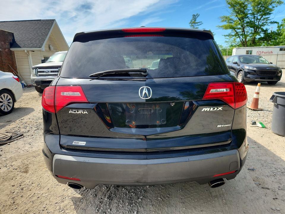 55189816 :رقم المزاد ، 2HNYD28557H509293 vin ، 2007 Acura Mdx مزاد بيع