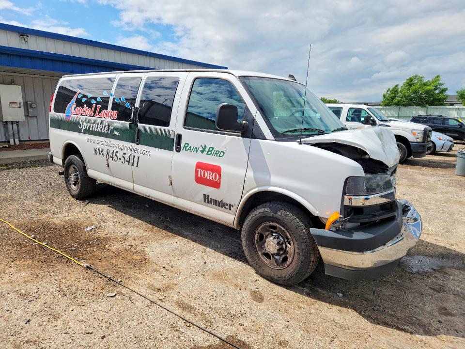 55902106 :رقم المزاد ، 1GAZGPFG7J1278477 vin ، 2018 Chevrolet Express G2500 مزاد بيع