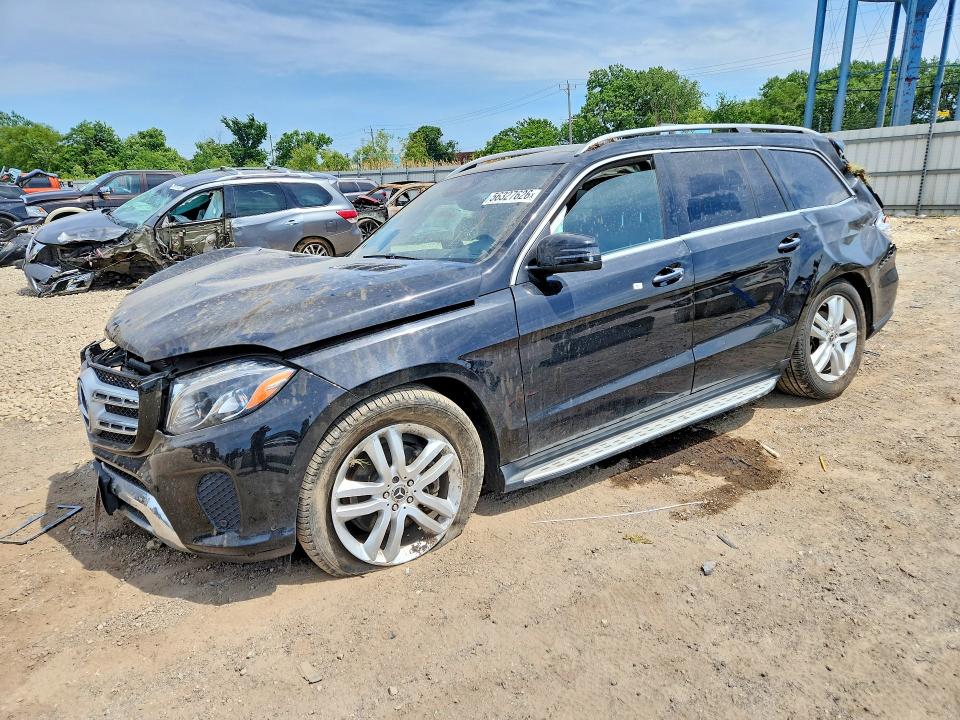 56327626 :رقم المزاد ، 4JGDF6EE6KB199341 vin ، 2019 Mercedes-benz Gls مزاد بيع