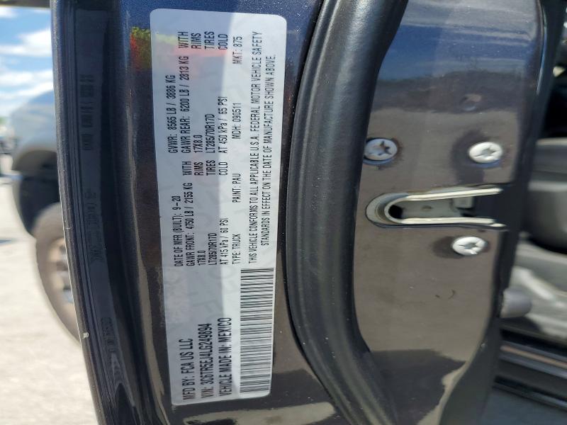 Продаж на аукціоні авто 2020 Ram 2500, vin: 3C6TR5EJ4LG249894, номер лоту: 57816316