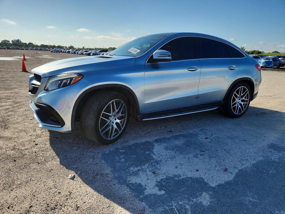 58384496 :رقم المزاد ، 4JGED7FBXJA096173 vin ، 2018 Mercedes-benz Gle Coupe مزاد بيع