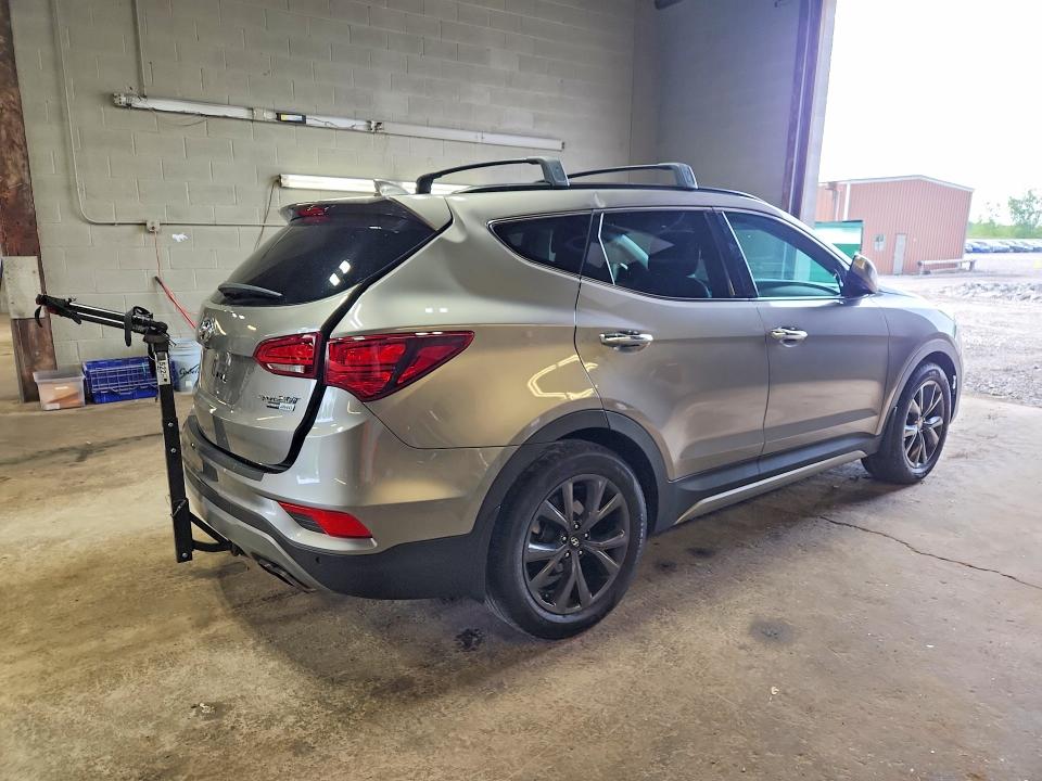 2018 Hyundai Santa Fe Sport მანქანა იყიდება აუქციონზე, vin: 5XYZWDLA0JG525170, აუქციონის ნომერი: 55830796