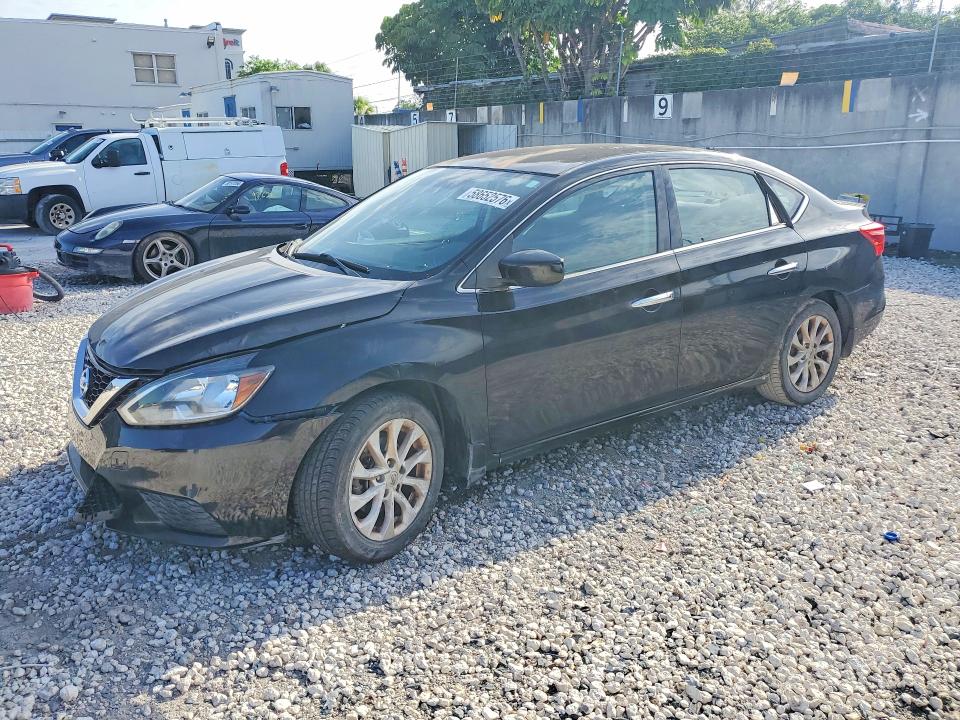 58652576 :رقم المزاد ، 3N1AB7AP9HY256502 vin ، 2017 Nissan Sentra مزاد بيع