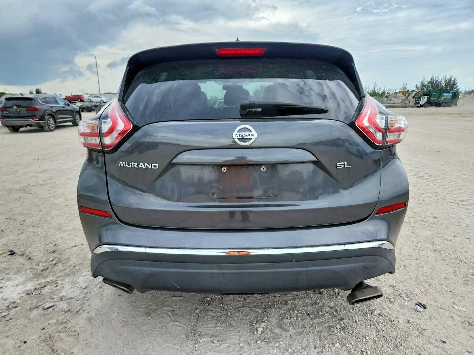 2016 Nissan Murano მანქანა იყიდება აუქციონზე, vin: 5N1AZ2MG3GN118498, აუქციონის ნომერი: 55850076