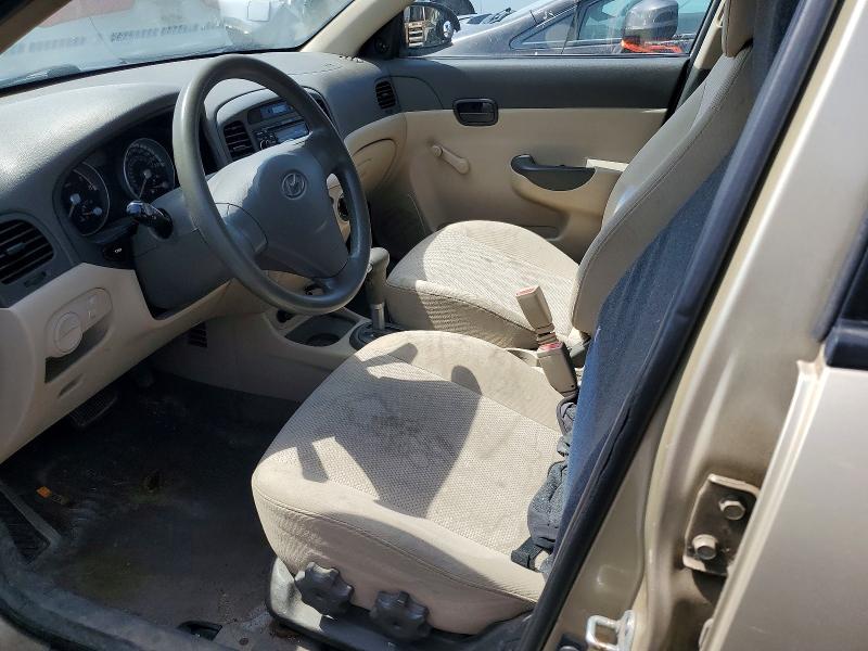 2008 Hyundai Accent მანქანა იყიდება აუქციონზე, vin: KMHCN45C18U237329, აუქციონის ნომერი: 52799886