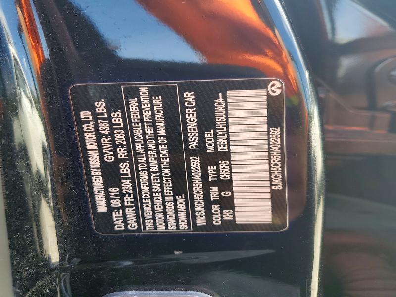 Продаж на аукціоні авто 2017 Infiniti Qx30, vin: SJKCH5CR5HA022592, номер лоту: 57896466