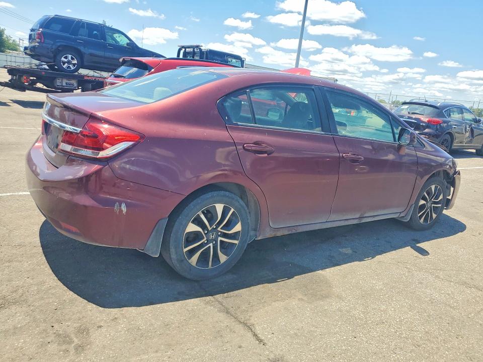 Продаж на аукціоні авто 2013 Honda Civic, vin: 19XFB2F84DE051222, номер лоту: 58409956