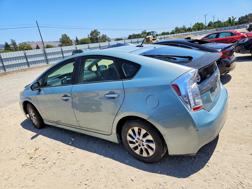 57484226 :رقم المزاد ، JTDKN3DP5C3009749 vin ، 2012 Toyota Prius Plug-in Hybrid مزاد بيع