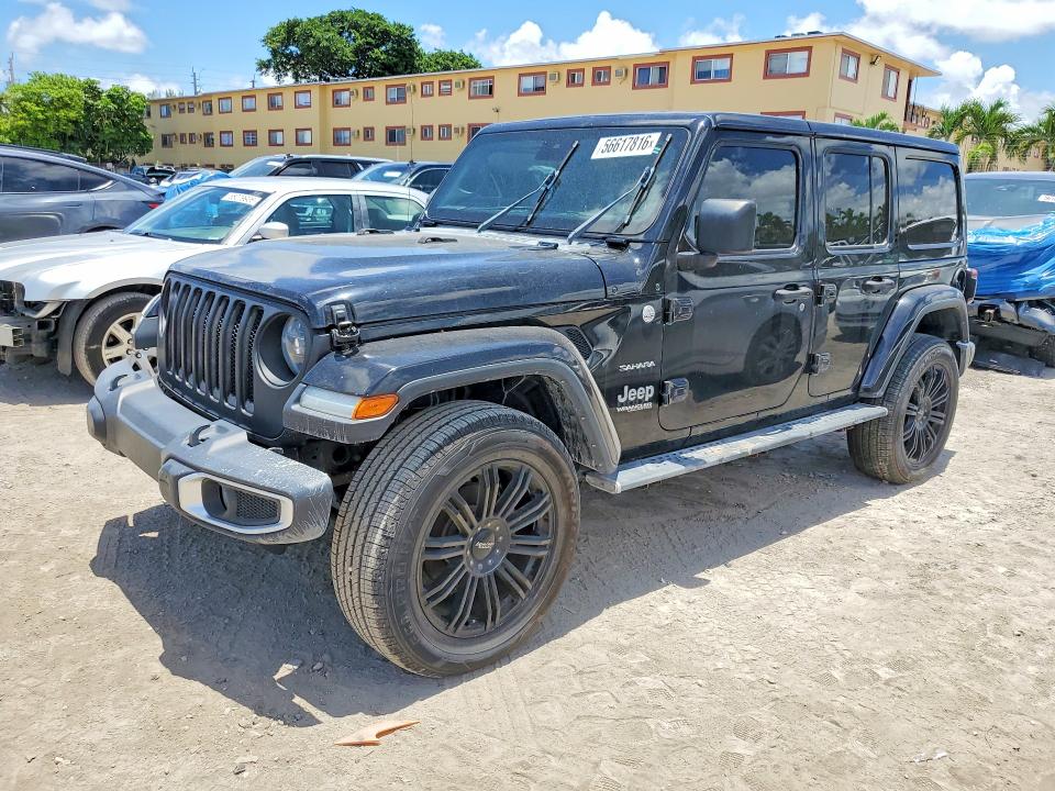 Auction sale of the 2019 Jeep Wrangler Unlimited, vin: 1C4HJXEG6KW583060, lot number: 56617816