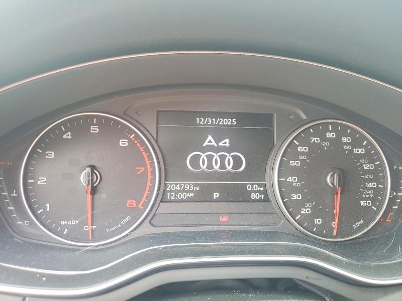 2017 Audi A4 მანქანა იყიდება აუქციონზე, vin: WAUGNAF41HN058808, აუქციონის ნომერი: 56400556