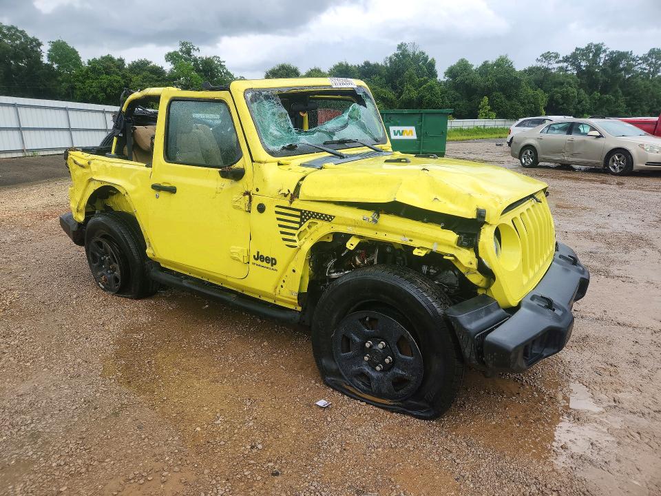 57352696 :رقم المزاد ، 1C4GJXAG9PW510256 vin ، 2023 Jeep Wrangler مزاد بيع
