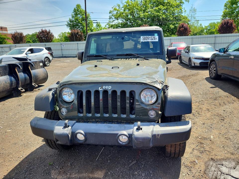 58091526 :رقم المزاد ، 1C4BJWDG4GL144174 vin ، 2016 Jeep Wrangler Unlimited مزاد بيع