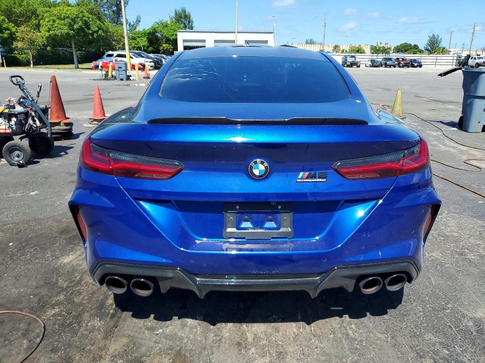 2022 Bmw M8 მანქანა იყიდება აუქციონზე, vin: WBSAE0C0XNCH45244, აუქციონის ნომერი: 57418596