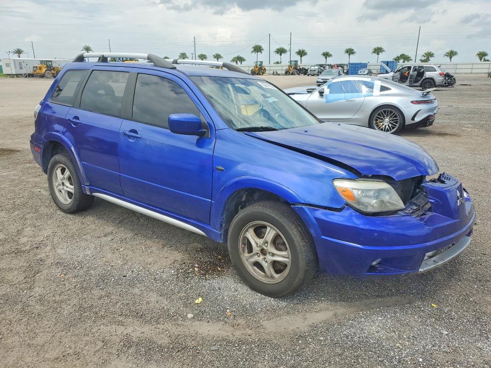 2006 Mitsubishi Outlander მანქანა იყიდება აუქციონზე, vin: JA4LX41F86U020513, აუქციონის ნომერი: 55614526