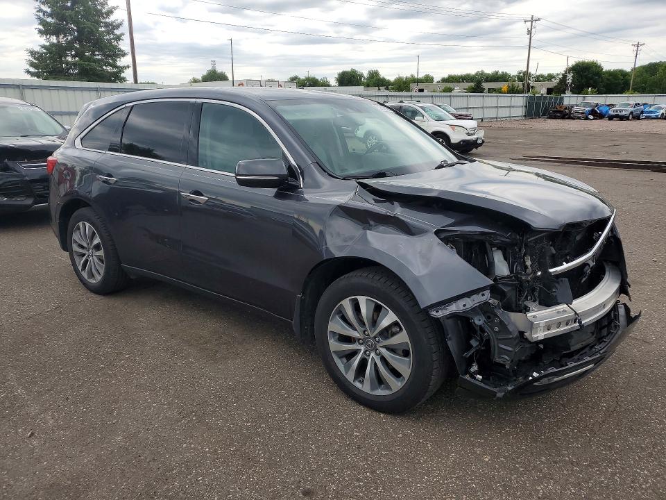 Продаж на аукціоні авто 2014 Acura Mdx, vin: 5FRYD4H48EB035284, номер лоту: 57858126