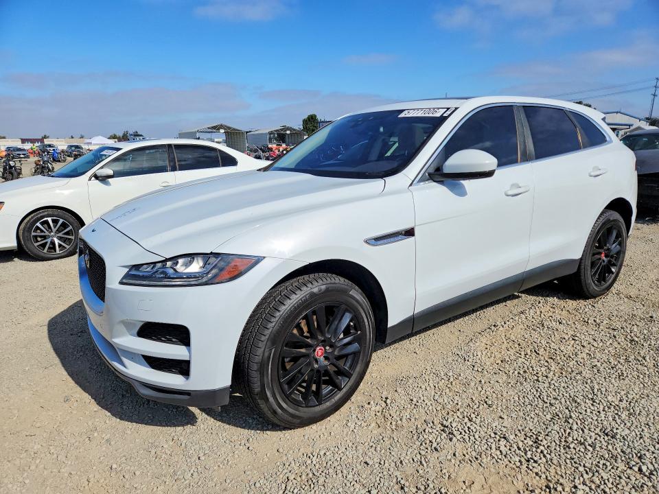 2018 Jaguar F-pace მანქანა იყიდება აუქციონზე, vin: SADCK2FN0JA274109, აუქციონის ნომერი: 57771006