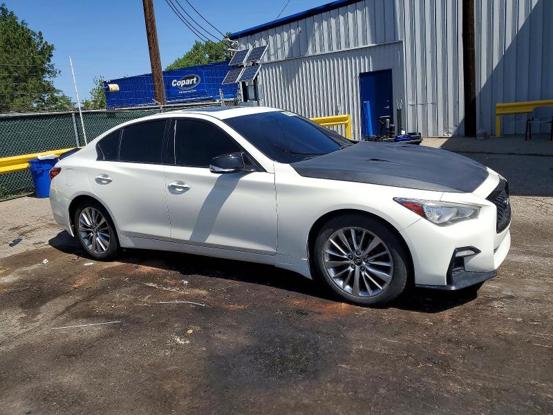 58390676 :رقم المزاد ، JN1EV7AR4KM558977 vin ، 2019 Infiniti Q50 مزاد بيع