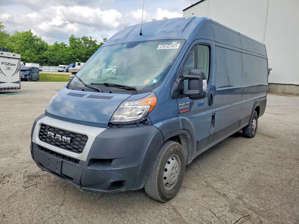 2020 Ram Promaster 3500 მანქანა იყიდება აუქციონზე, vin: 3C6URVJG2LE145334, აუქციონის ნომერი: 56364826