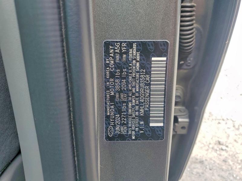 2024 Hyundai Elantra მანქანა იყიდება აუქციონზე, vin: KMHLL4DG9RU835812, აუქციონის ნომერი: 56755276